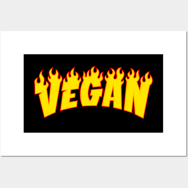 Vegan trasher Wall Art by Broccoliparadise